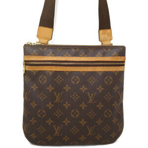 Louis Vuitton Monogram Leather Brown Pochette Bosphore Shoulder Bag